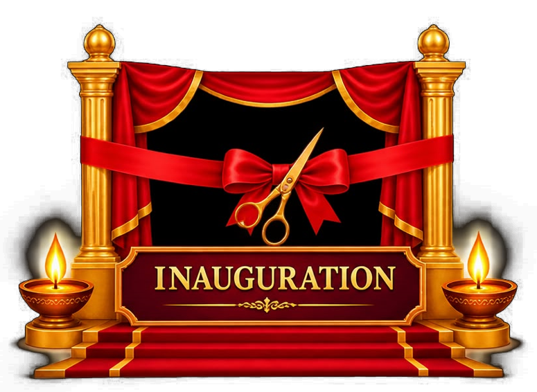 Website Inauguration ceremony artwork